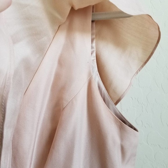 BHLDN Jenny Yoo Collection Silk Blend Gabby Ruffle Dress Size 10 - Picture 2 of 9